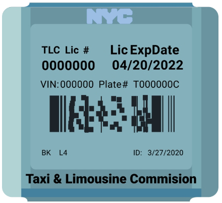 TLC Diamond Sticker Reference